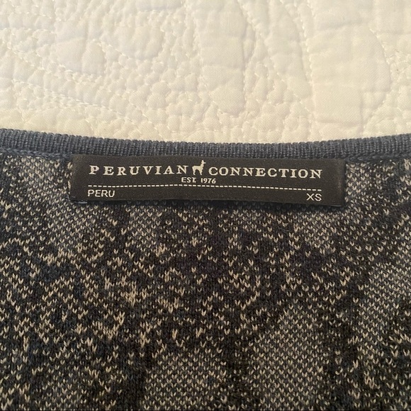 Peruvian Connection Fit and Flare Pima Cotton Dress - XS - Picture 4 of 13